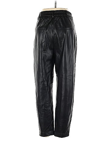 Zara Faux Leather Pants (view 2)