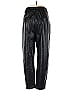Zara 100% Polyester Black Faux Leather Pants Size XS - photo 2