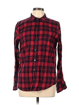 J.Crew Factory Store Long Sleeve Button-Down Shirt (view 1)