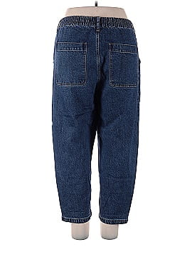 Madewell Pull-On Balloon Jeans in Morningside Wash: TENCEL&trade; Denim Edition (view 2)