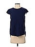 J.Crew Blue Short Sleeve Top Size 0 - photo 1