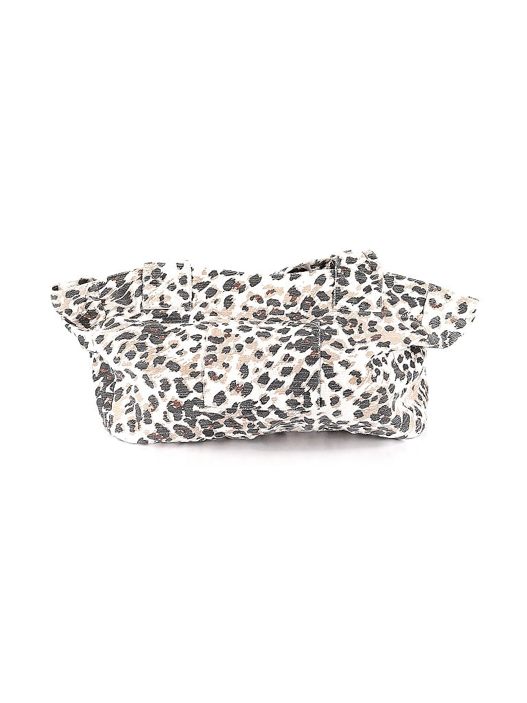 Aerie Animal Print Leopard Print Ivory Tote One Size - photo 1