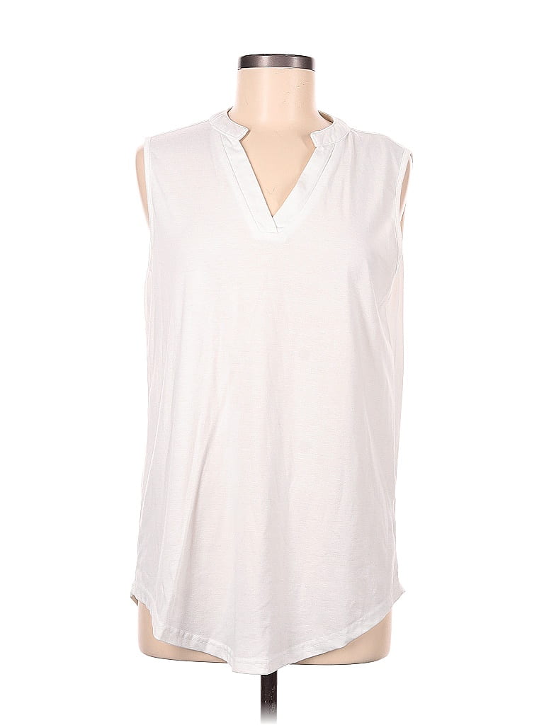 Assorted Brands White Sleeveless Top Size M - photo 1
