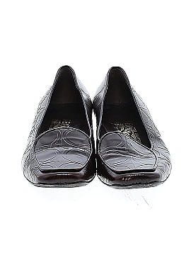 Salvatore Ferragamo Embossed Leather Loafers (view 2)