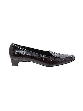 Salvatore Ferragamo Embossed Leather Loafers (view 1)