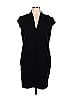 Neiman Marcus Solid Black Casual Dress Size L - photo 1