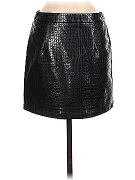 ModCloth Faux Leather Skirt (view 2)