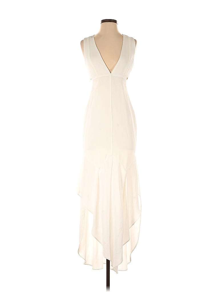 NBD 100% Polyester Ivory Cocktail Dress Size XS - 75% off | ThredUp