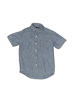 Basic Editions Short Sleeve Button-Down Shirt (view 1)