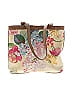 Fossil Floral Motif Baroque Print Floral Tropical Ivory Tote One Size - photo 1