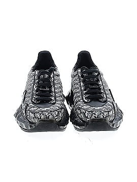 Jimmy Choo Leather Diamond/F Printed Sneakers (view 2)