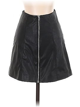 Divided by H&M Faux Leather Skirt (view 1)