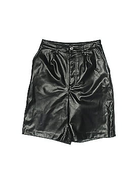 Divided by H&M Faux Leather Shorts (view 1)
