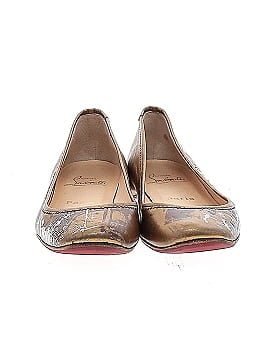 Christian Louboutin Leather Ballet Flats (view 2)