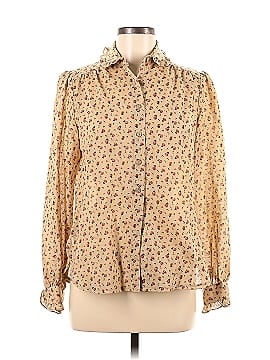 The Strawberry Plant Long Sleeve Button-Down Shirt (view 1)