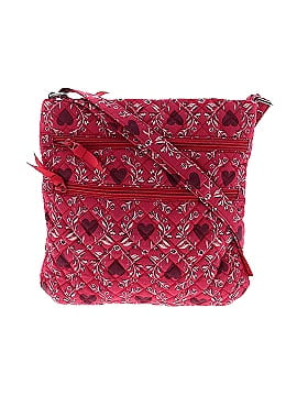 Vera Bradley Imperial Hearts Red Triple Zip Hipster (view 1)