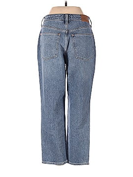 Madewell The Petite Curvy Perfect Vintage Jean in Heathcote Wash (view 2)