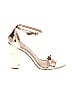 Charlotte Russe Gold Heels Size 10 - photo 1
