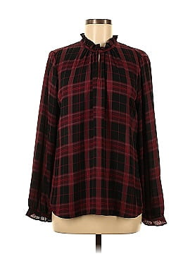 Ann Taylor Factory Long Sleeve Blouse (view 1)