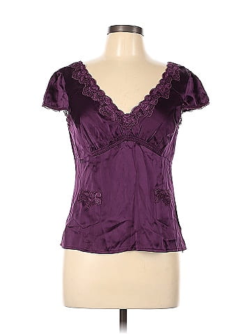 Nanette Lepore Short Sleeve Silk Top (view 1)