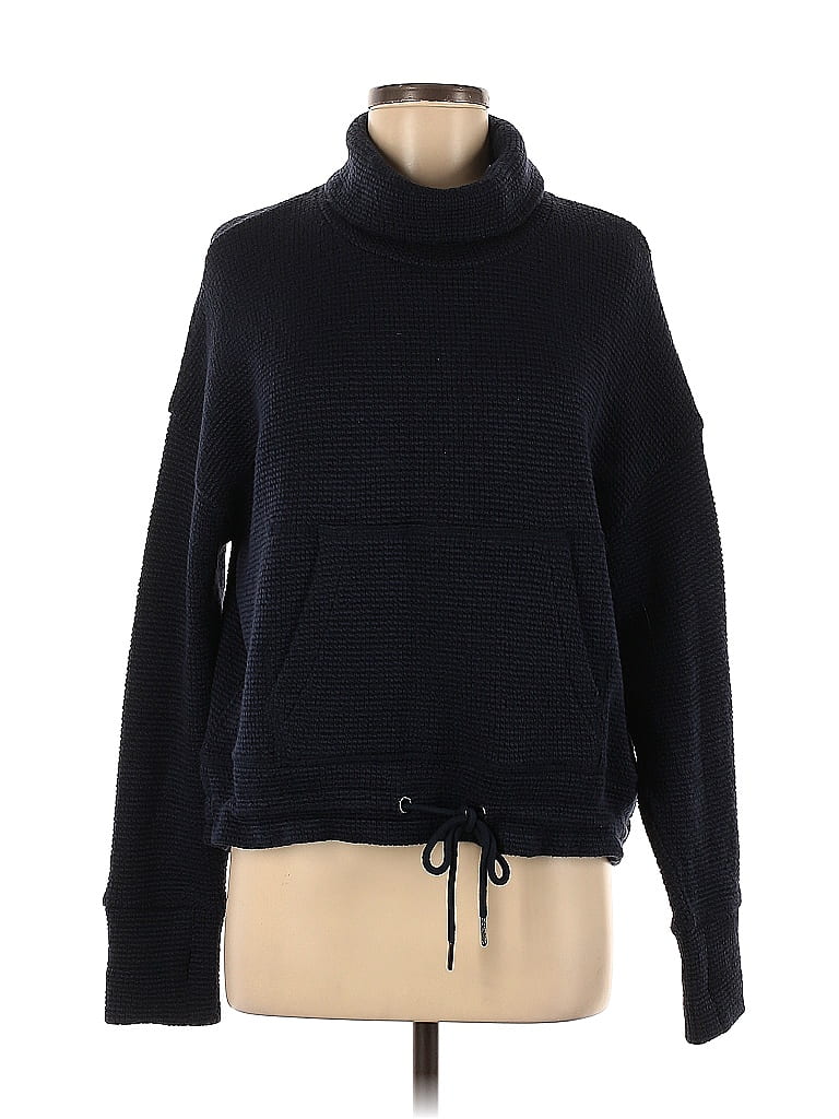 Sweaty Betty Black Turtleneck Sweater Size M - photo 1