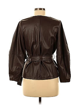 Banana Republic Factory Store Faux Leather Jacket (view 2)