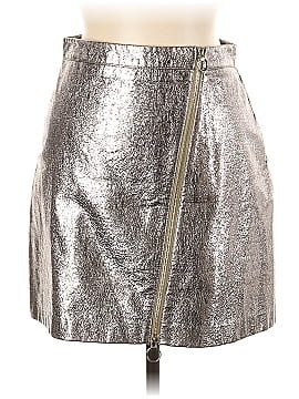 Suncoo Faux Leather Skirt (view 1)