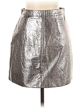 Suncoo Faux Leather Skirt (view 2)