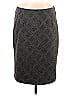 Premise Studio Argyle Tweed Gray Casual Skirt Size M - photo 1
