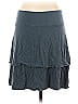Athleta Solid Gray Casual Skirt Size S - photo 2