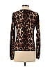 The Limited Animal Print Leopard Print Brown Cardigan Size S - photo 2