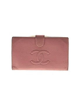 Chanel 2004-2005 CC Long bi-fold leather wallet (view 1)