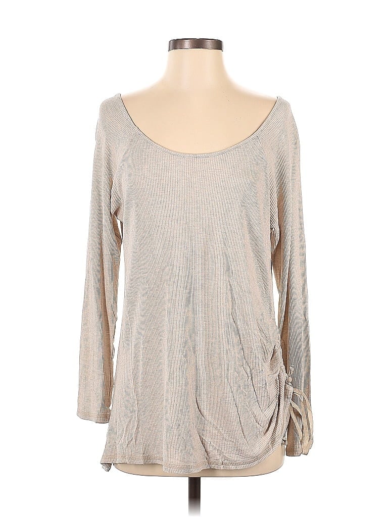 Morrison Grey Gray Long Sleeve Top Size S - photo 1