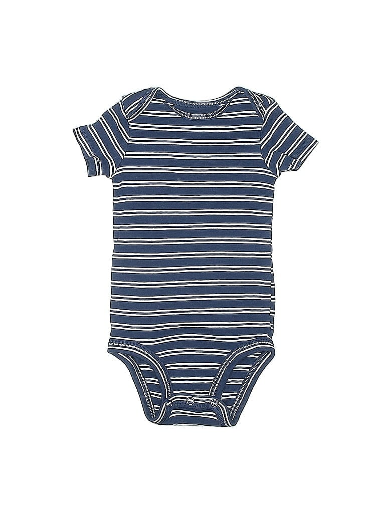 Click to view more detailed imagery on our partner's website Pre-owned Carter's Babies' Short Sleeve Onesie In Blue