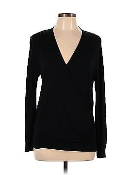 DKNY Silk Pullover Sweater (view 1)