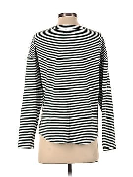 Madewell Double-Faced Henley Tee in Stripe (view 2)