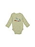 Assorted Brands Green Long Sleeve Onesie 3-6 MO / 6 MO - photo 1