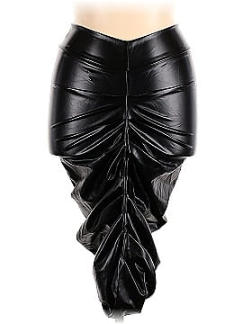 JLUXLABEL Faux Leather Skirt (view 1)