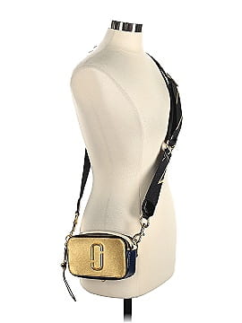Marc Jacobs The Snapshot Leather Crossbody Bag (view 2)
