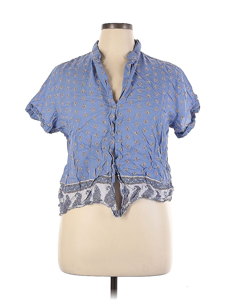 Banana Republic 100% Cotton Eyelet Sleeveless Blouse main image 0