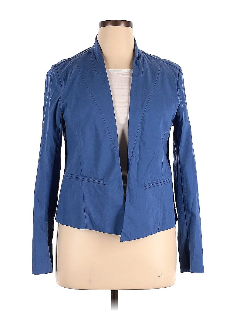Torrid Blue Jacket Size 1X Plus (1) (Plus) - photo 1