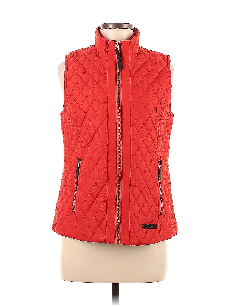 G.H. Bass & Co. 100% Polyester Red Vest Size M - photo 1