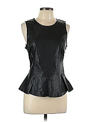 Joie Faux Leather Top