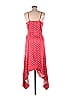 Haney 100% Polyester Hearts Polka Dots Red Casual Dress Size 6 - photo 2