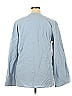 Assorted Brands Blue Long Sleeve Blouse Size XL - photo 2