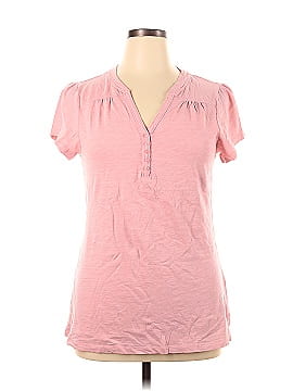 SONOMA life + style Short Sleeve Henley (view 1)