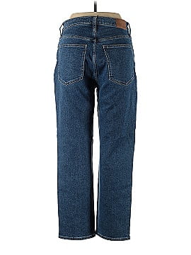 Madewell The Perfect Vintage Straight Jean in Bright Indigo Wash: Instacozy Edition (view 2)