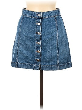 Divided by H&M Denim Skirt (view 1)