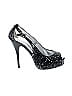 Guess Marled Black Heels Size 8 - photo 1
