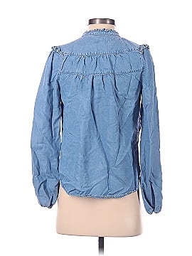 Maeve by Anthropologie Long Sleeve Blouse (view 2)